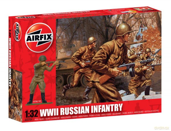 AIRFIX WWII Russian Infantry A02704 [MODELARSTWO]