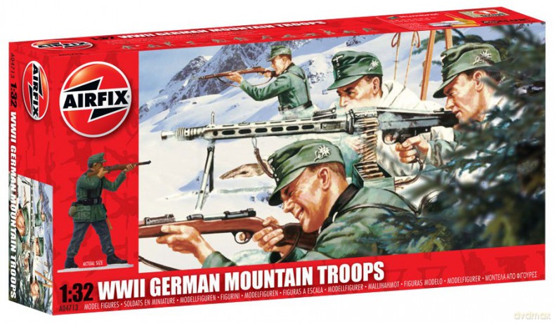 AIRFIX WWII German Mountain Troops A04713 [MODELARSTWO]