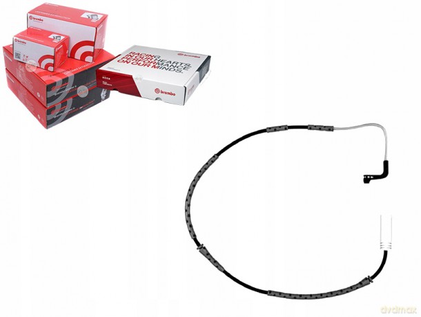 Styk ostrzegawczy, zużycie okładzin hamulcowych Brembo A 00 223 BMW