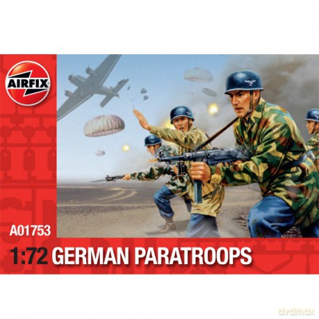 AIRFIX WWII German Paratroops 1753 [MODELARSTWO]