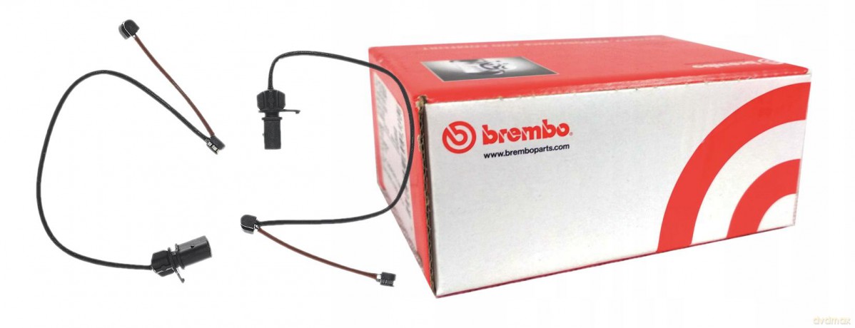 Styk ostrzegawczy, zużycie okładzin hamulcowych Brembo A 00 494 Audi Skoda VW Seat