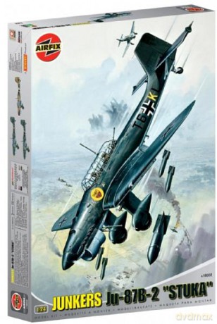 AIRFIX JU87B2 Stuka 18002 [MODELARSTWO]