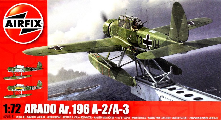 AIRFIX Arado Ar196 2019 [MODELARSTWO]