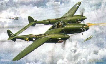 AIRFIX Lockheed P38FH Lightning 2088 [MODELARSTWO]