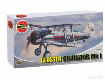 AIRFIX Gloster Gladiator MK.I 1002 [MODELARSTWO]