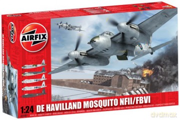 AIRFIX De Havilland Mosquito NFIIFBVI 25001 [MODELARSTWO]