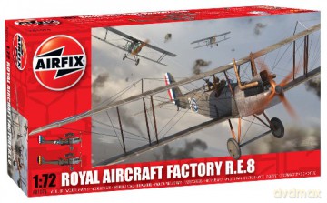 AIRFIX Royal Aircraft Factory R.E.8 1076 [MODELARSTWO]