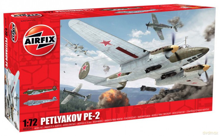AIRFIX Petlyakov Pe2 3034 [MODELARSTWO]