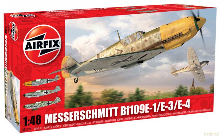 AIRFIX Messerschmitt Bf109E1E3E4 5120 [MODELARSTWO]