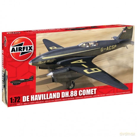 AIRFIX De Havilland Dh.88 Comet 1013 [MODELARSTWO]