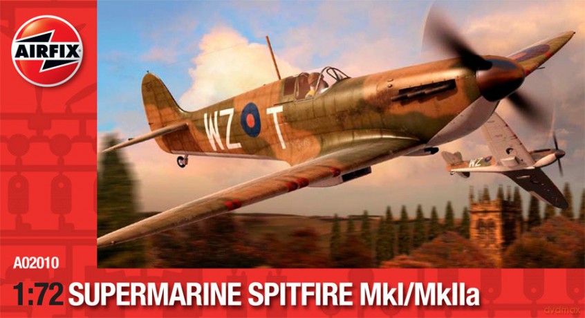 AIRFIX Supermarine Spitfire MkI MkkIIa 2010 [MODELARSTWO]