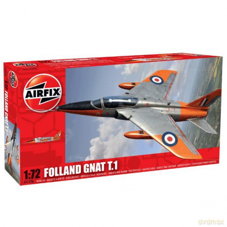 AIRFIX Folland Gnat T.1 1006 [MODELARSTWO]
