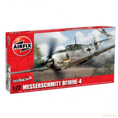 AIRFIX Messerschmit Bf109E4 1008 [MODELARSTWO]
