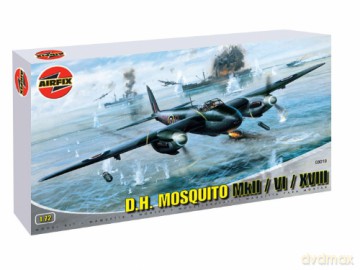 AIRFIX Mosquito FBVI NF IIMk XVIII 3019 [MODELARSTWO]