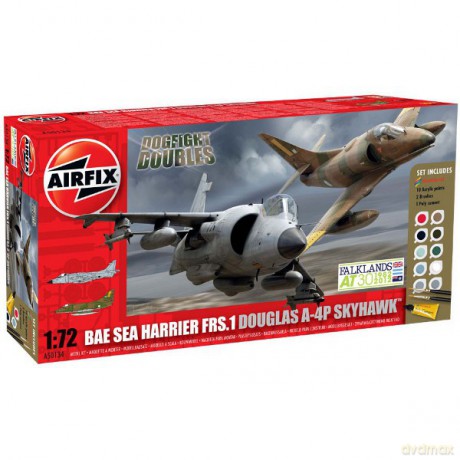 AIRFIX Douglas A4 Skyhawk Bae Harrier 50134 [MODELARSTWO]