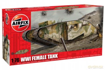 AIRFIX WWI Female Tank 2337 [MODELARSTWO]