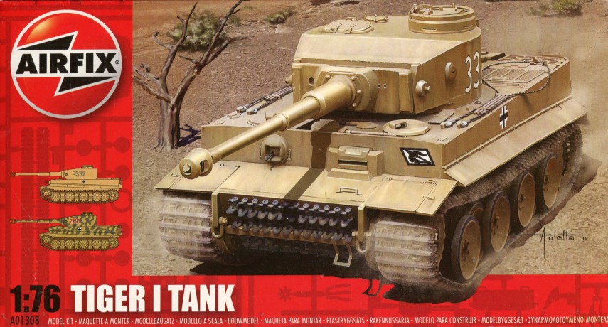 AIRFIX Tiger I Tank 1308 [MODELARSTWO]