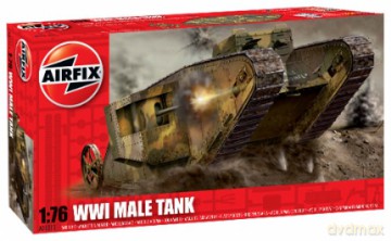 AIRFIX Mark I Male Tank 1315 [MODELARSTWO]
