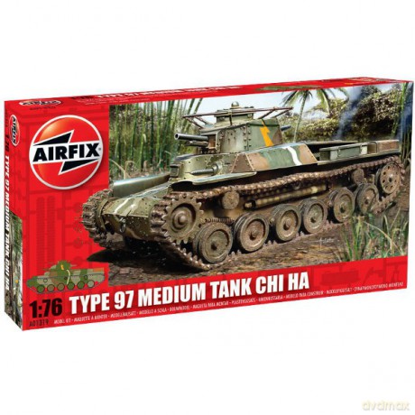 AIRFIX Type 97 Medium Tank Chi Ha 1319 [MODELARSTWO]