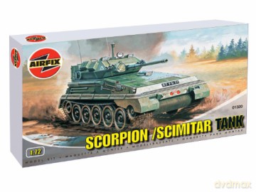 AIRFIX Scorpion Tank 1320 [MODELARSTWO]