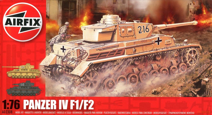 AIRFIX Panzer IV Tank 2308 [MODELARSTWO]