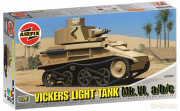 AIRFIX Vickers Light Tank MK.VI abc 2330 [MODELARSTWO]