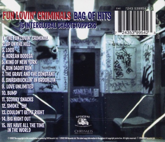 Fun Lovin' Criminals: Bag Of Hits [CD]