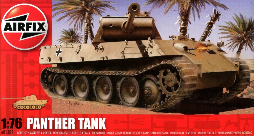 AIRFIX Panther Tank 1302 [MODELARSTWO]