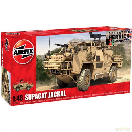 AIRFIX Supacat Jackal 5301 [MODELARSTWO]