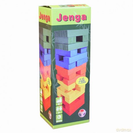 Jenga kolorowa I28 [GRA]