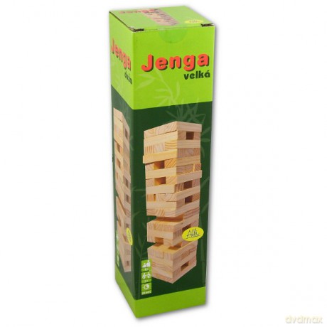 Jenga Naturalna 32 cm M84 [GRA]