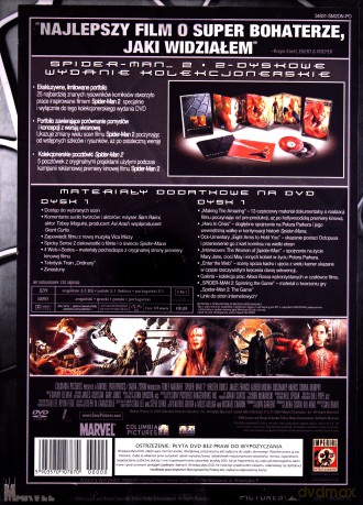 Spider-Man 2 zestaw kolekcjonerski [2DVD]