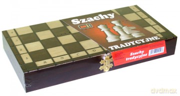 AMI PLAY Szachy Drewniane Tradycyjne 423 [GRA]