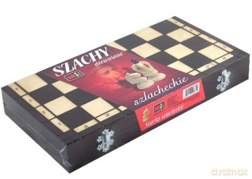 AMI PLAY Szachy Drewniane Szlacheckie 8658 [GRA]