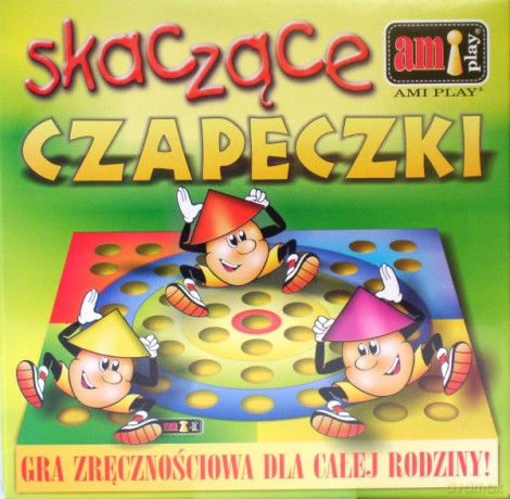 AMI PLAY Gra Skaczące Czapeczki 27 [GRA]