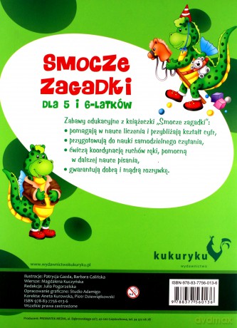 AMI PLAY Książka Smocze Zagadki 136 [KSIĄŻKA]