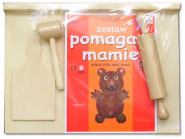 AMI PLAY ZEST.DREWNIANY POMAGAM MAMIE 8573 [ZABAWKA]