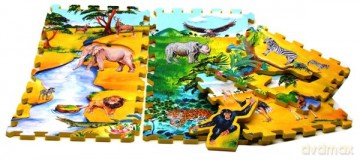 ANEK Mata Piankowa Zwierzęta 6 el. PN100 [PUZZLE]