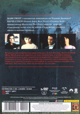 Miasteczko Twin Peaks Sezon 1 [3DVD]