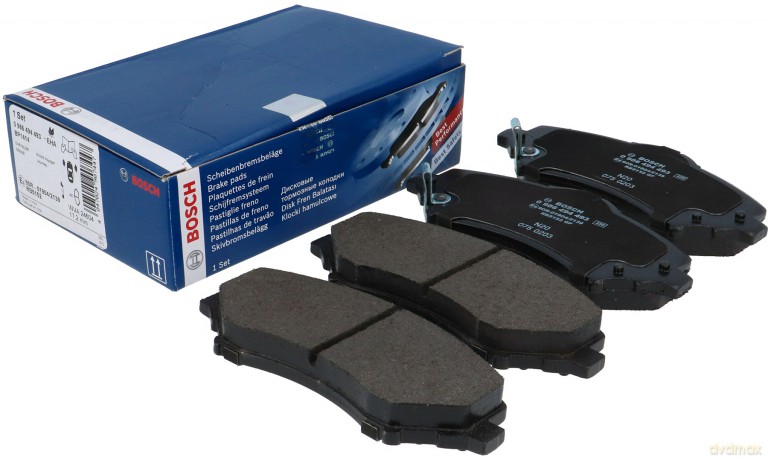 Zestaw klocków hamulcowych, hamulce tarczowe Bosch 0 986 494 493 Fiat Chrysler Jeep Alfa Romeo