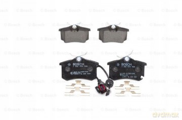 Zestaw klocków hamulcowych, hamulce tarczowe Bosch 0 986 494 598 Peugeot Citroen VW Seat