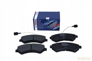 Zestaw klocków hamulcowych, hamulce tarczowe Bosch 0 986 494 799 Peugeot Fiat Citroen Lancia