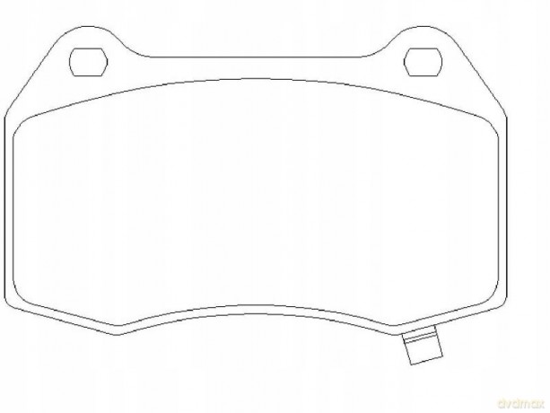 Zestaw klocków hamulcowych, hamulce tarczowe Brembo P 09 003 Nissan Honda