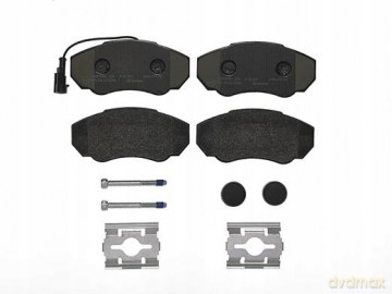 Zestaw klocków hamulcowych, hamulce tarczowe Brembo P 23 091 Peugeot Fiat Citroen