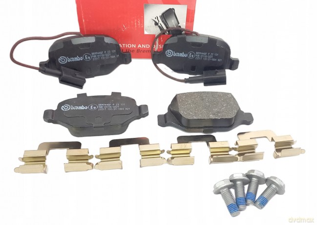 Zestaw klocków hamulcowych, hamulce tarczowe Brembo P 23 141 Peugeot Fiat Citroen