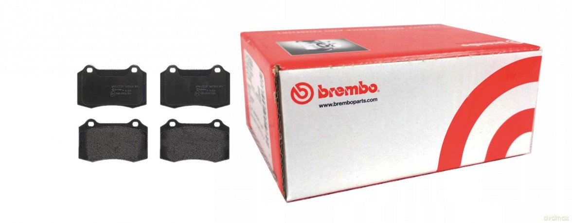 Zestaw klocków hamulcowych, hamulce tarczowe Brembo P 36 020 Peugeot Audi Citroen Skoda VW Seat Volvo