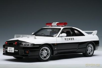 AUTOART Nissan Skyline GTR (R33) Police 77327 [MODELARSTWO]