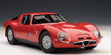 AUTOART Alfa Romeo TZ2 1965 (red) 70198 [MODELARSTWO]