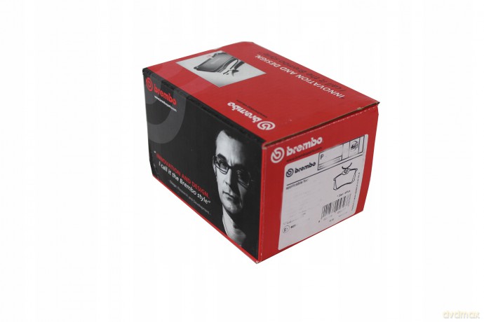 Zestaw klocków hamulcowych, hamulce tarczowe Brembo P A6 017 Peugeot Iveco