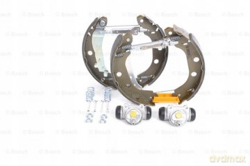 Zestaw szczęk hamulcowych Bosch 0 204 114 167 Peugeot Renault Citroen